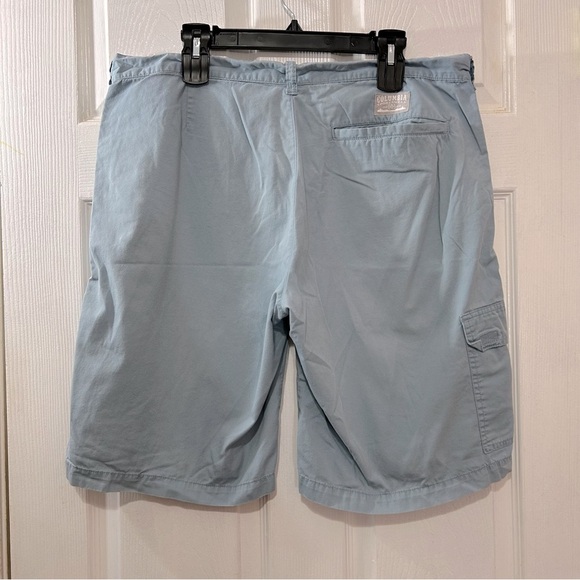 Columbia Men's Shorts 100% Cotton Blue 12 Inch Inseam Size 38 - Picture 2 of 7